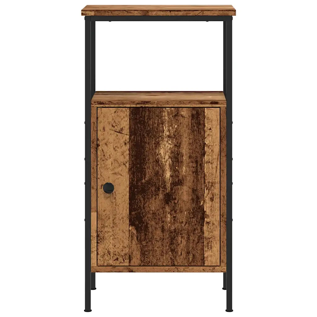 vidaXL Comodino Legno Antico 41x31x80 cm in Legno Multistrato