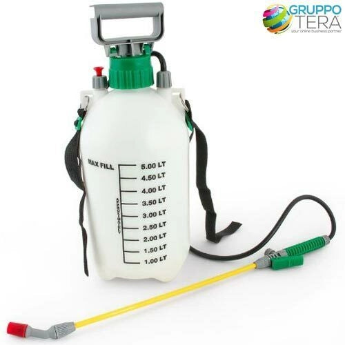 Spruzzatore a Pressione Vaporizzatore Spruzzino Nebulizzatore 5 LT Fascia Spalla