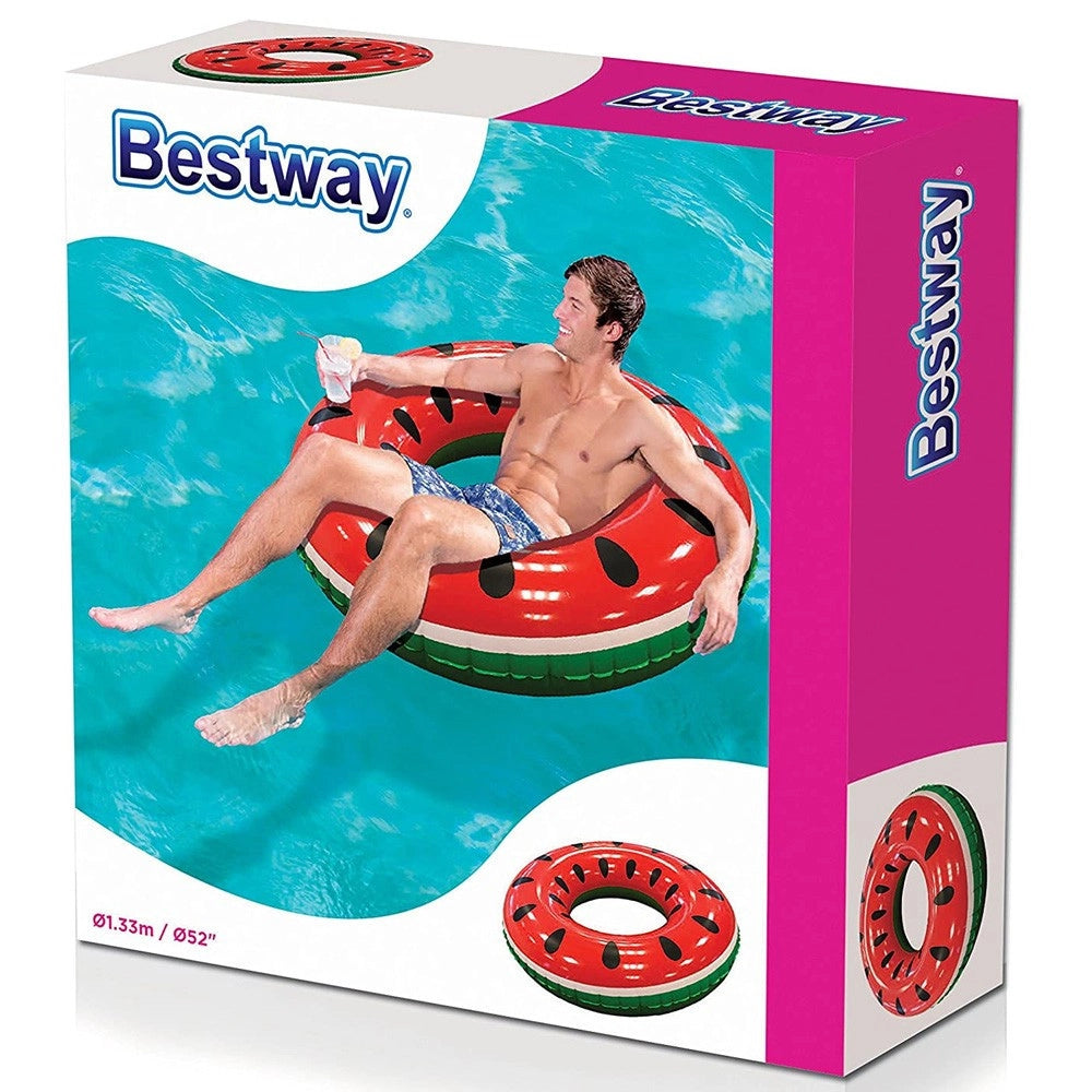 Trade Shop - Bestway Salvagente Fashion Ciambella Gonfiabile Frutta Assorta Ananas E Anguria -