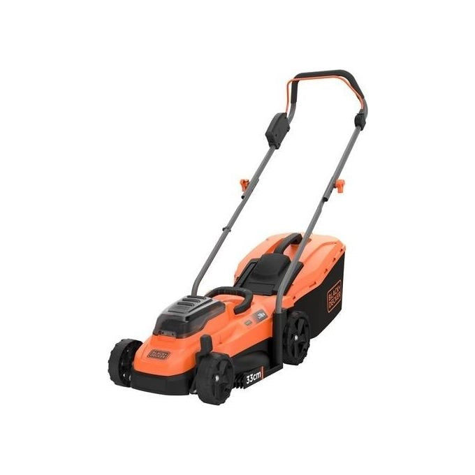 Black & Decker BCMW3318L2 tagliaerba Tagliaerba a spinta Batteria Nero, Arancione