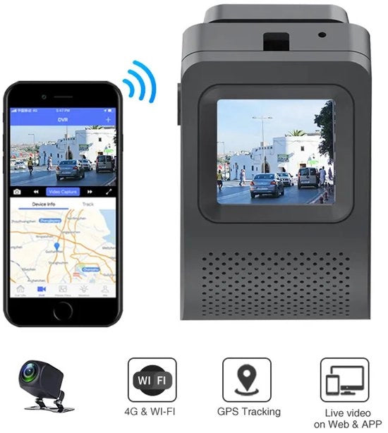 Cannoncino di Navigazione 1080P 4G Monitoraggio Remoto Auto Cannoncino di Vettura Life View