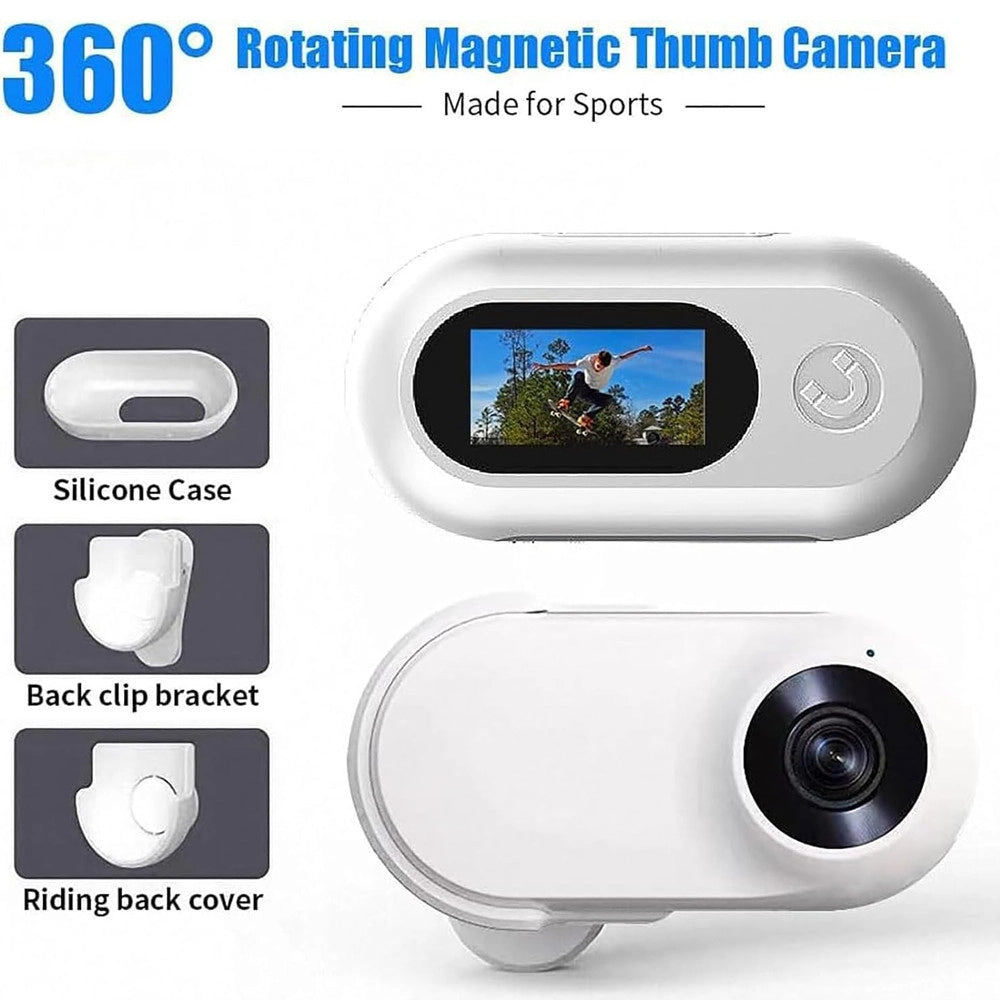 Trade Shop - Sport Action Camera High Clear Mini Portatile Da Viaggio Con Clip Per Moto Auto -