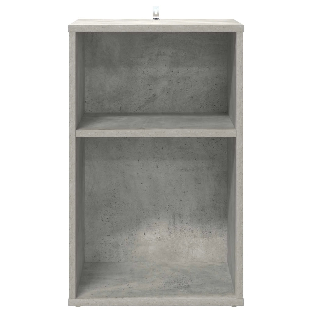 Mobile porta vinili Grigio Cemento 38 x 33 x 61 cm 8012861