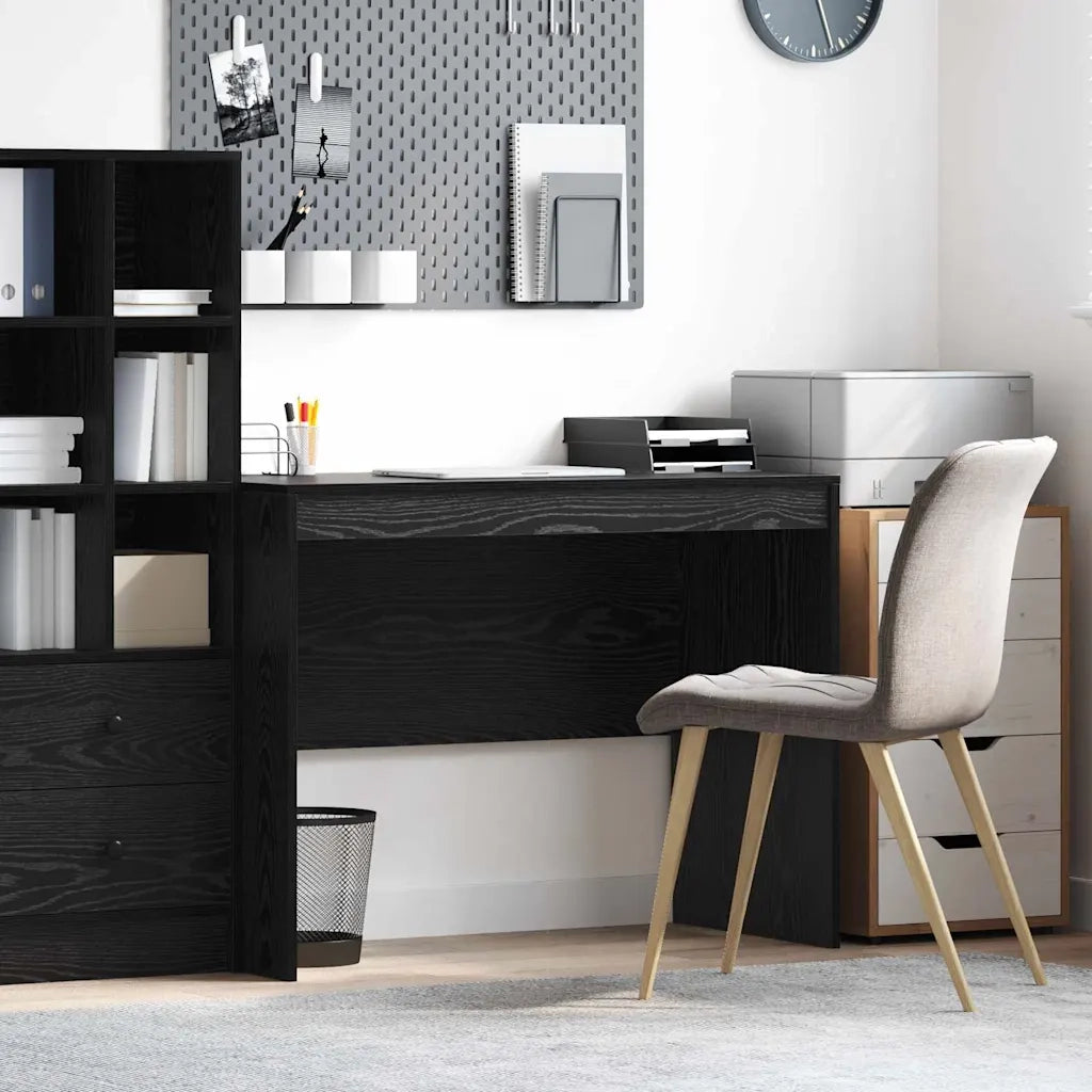 Scrivania Rovere Nero 100 x 50 x 76 cm 869443