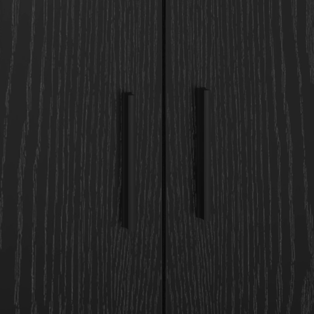 Struttura Letto Quercia Nera 80x200 cm