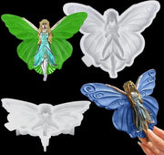 Vele ali di farfalla in silicone - decorazione 3D angelo della casa - stampo per resina epoxi - accessorio per appendere - decorazione artigianale per la casa