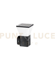 APPLIQUE LED MAEVE 2,8W 300LM 2700-6500K 14,8X14,8X23,6 CM PANNELLO SOLARE E SENSORE CREPUSCOLARE ON-OF