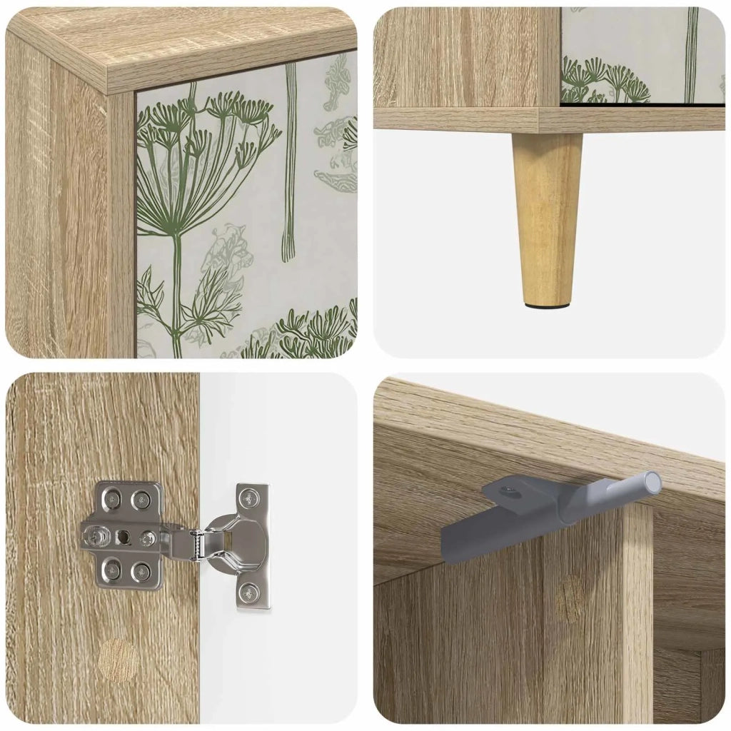 Mobile TV GOTHA 102 x 33 x 50 cm Sonoma Legno ingegnerizzato 8007048