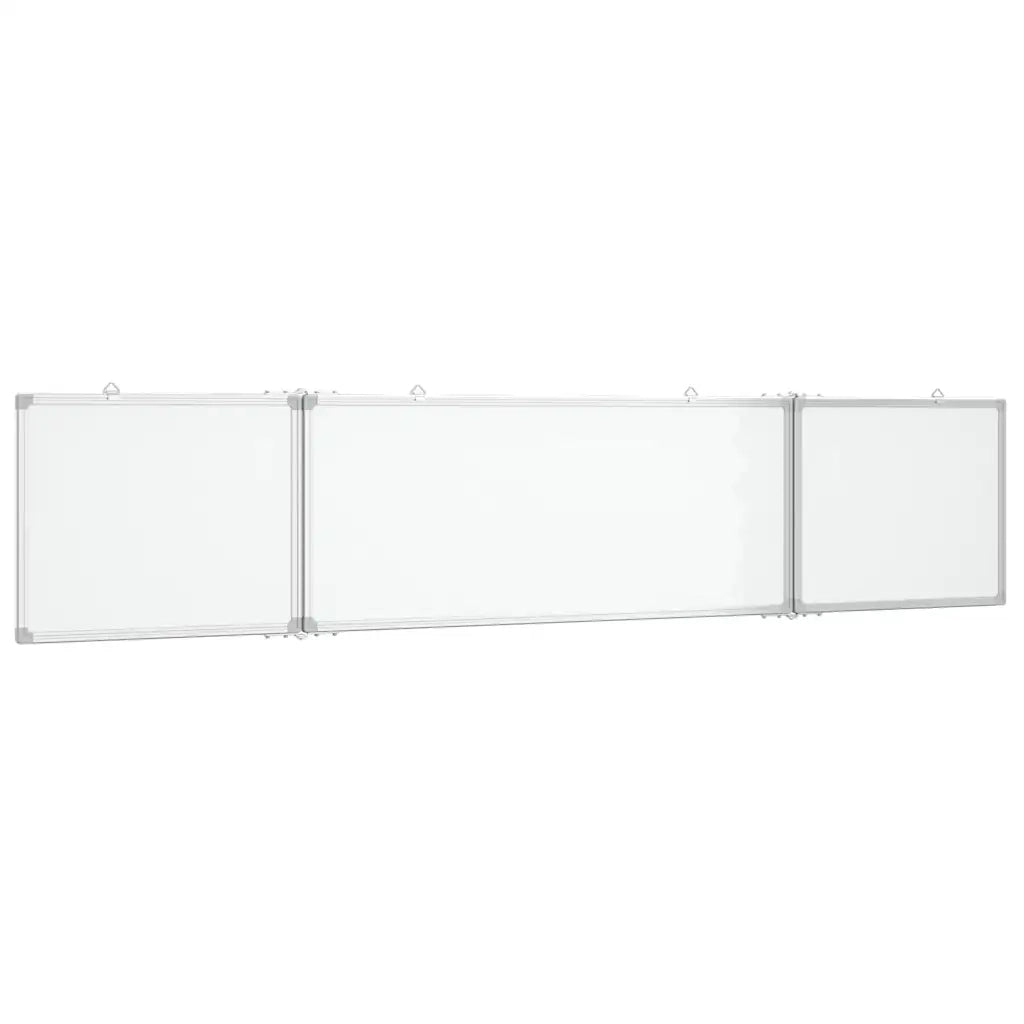 Lavagna Magnetica Pieghevole 200x40x1,7 cm in Alluminio