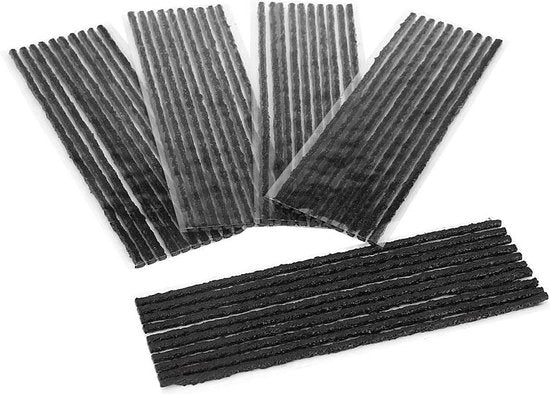 Tubo di riparazione per pneumatici senza aria - 50 pezzi - 200 mm x 35 mm.