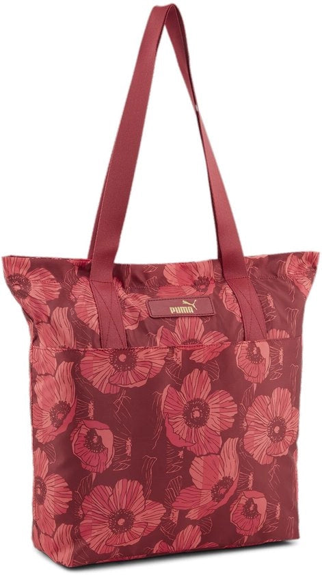 Borsa Core Pop Shopper, intens rossa-bloemig AOP, OSFA - 090647