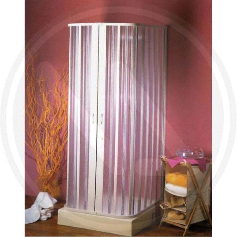 BOX DOCCIA 3 LATI SATURNO APERTURA CENTRALE H.185 MISURE LATI: 80-60 90-70 80-60