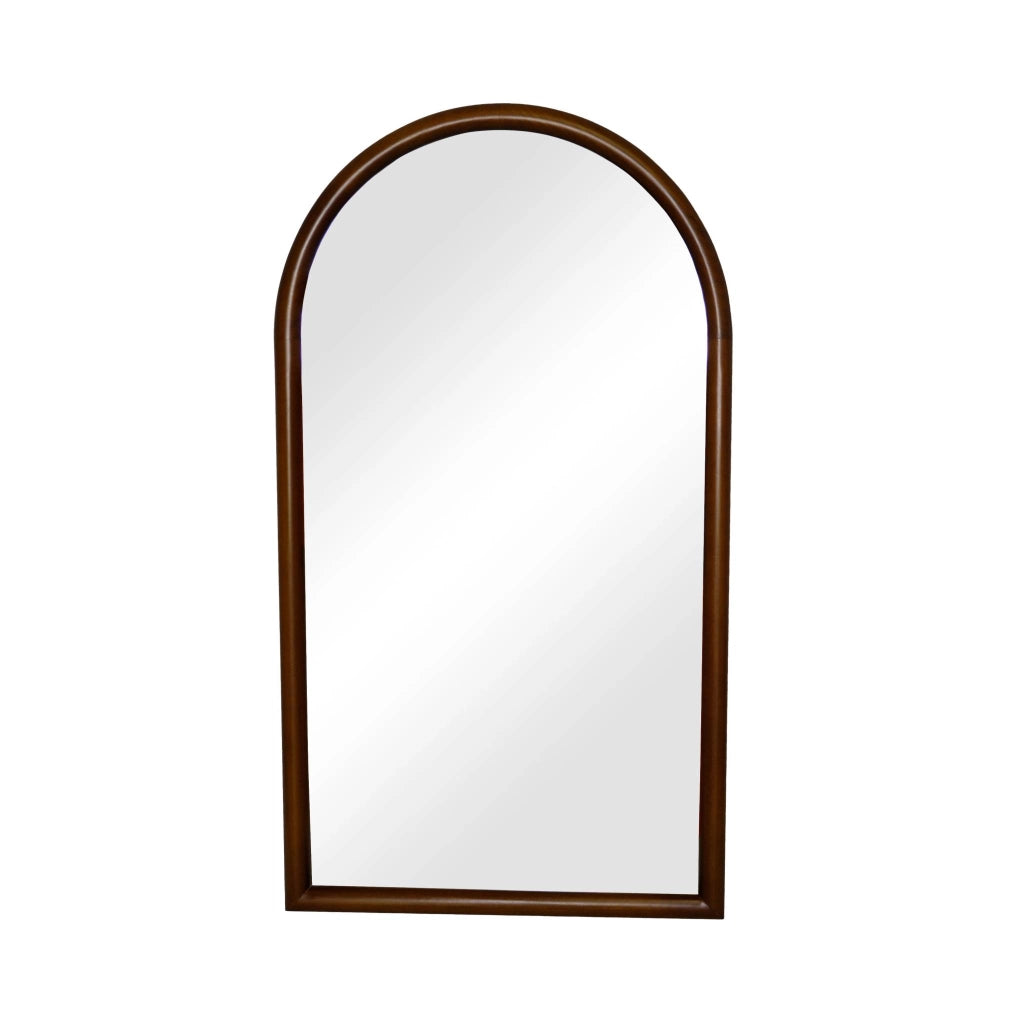 Specchio arco legno di pino, noce