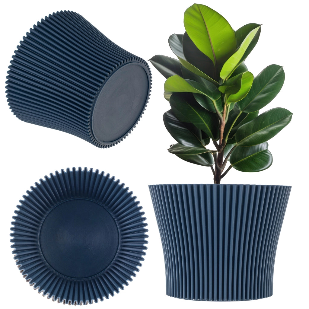 Vaso da fiori KADAX da 17 cm in plastica, per piante di melograno