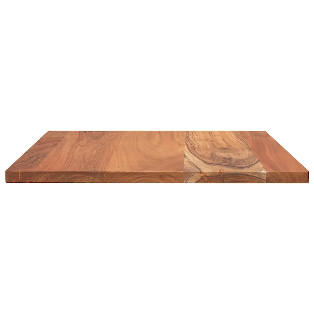 Piano per Tavolo 50x50x3,8 cm Quadrato Legno Massello di Acacia