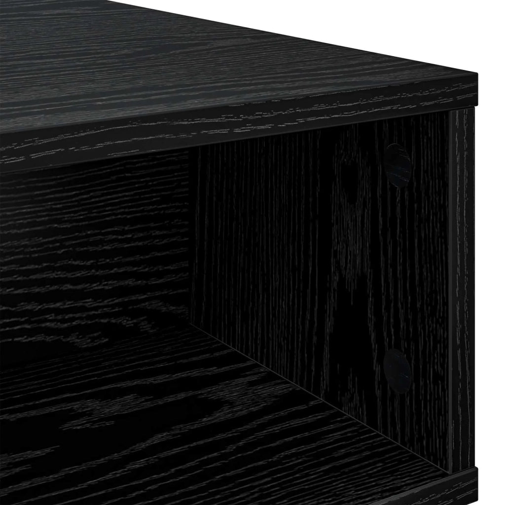 Tavolino da salotto Rovere Nero 48 x 46 x 35 cm