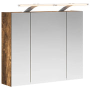 Mobiletto per specchio da Bagno | Armadio da bagno Rovere fum¨¦ 60 x 14,5 x 50 cm