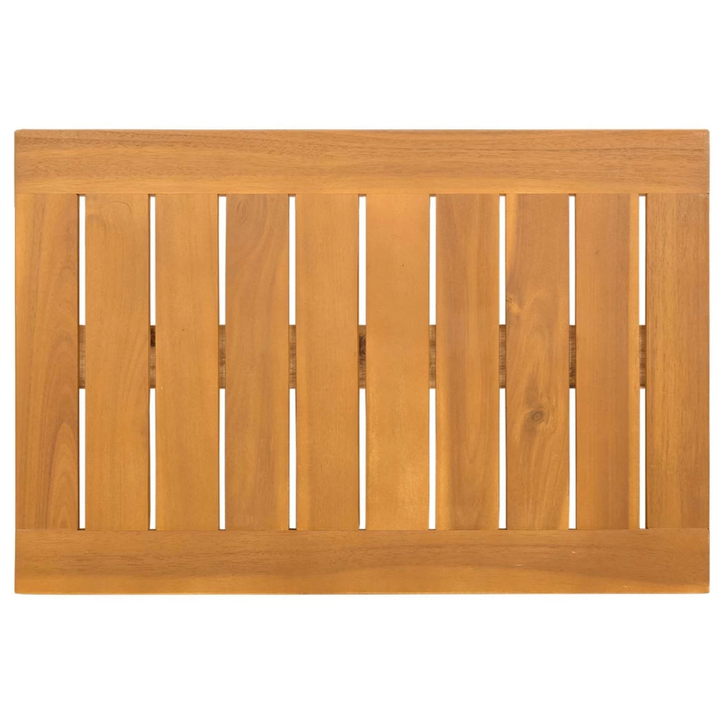Tappeto da bagno Tinta unita Marrone 60 x 40 cm legno