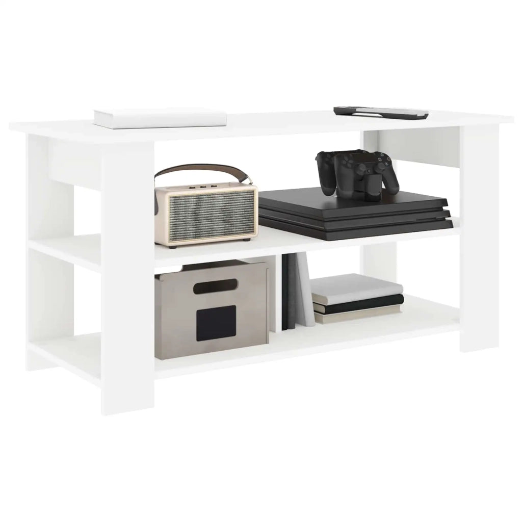 Supporto TV-Credenza per TV-Mobile TV Bianco 100 x 40 x 50 cm