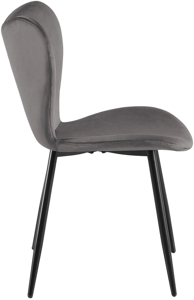Set di 2 sedie per sala da pranzo Maika in velluto 4