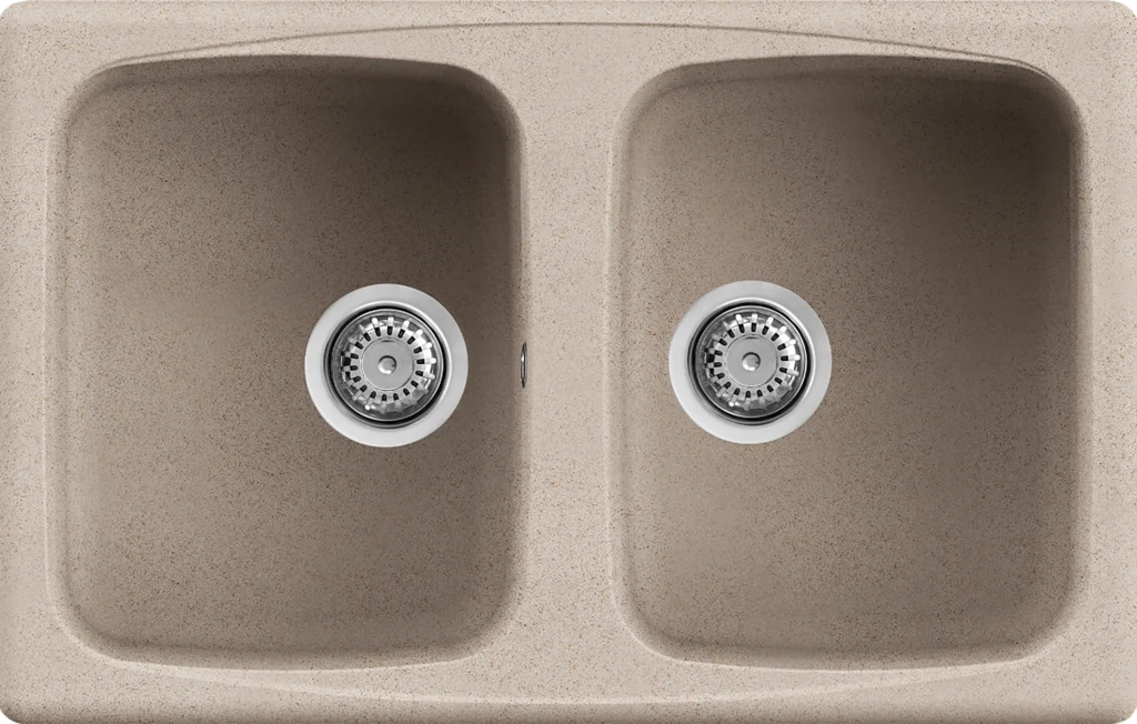 Lavello MASTER 350 79x50 2 vasche AVENA 51