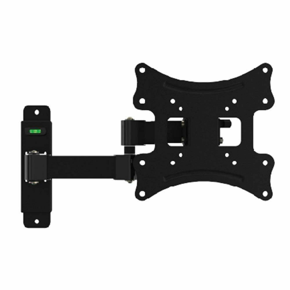 Trade Shop - Staffa Muro Porta Tv Monitor Fino 42'' Pollici Braccio Supporto Parete Max 25kg -