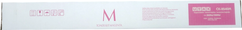 ORIGINAL Utax toner magenta CK-8540M 1T0C2MBUT0 ~12000 Seiten