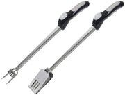 Kit Forchetta E Pinza Per Barbecue Con Presa Facile - PRBBQKIT