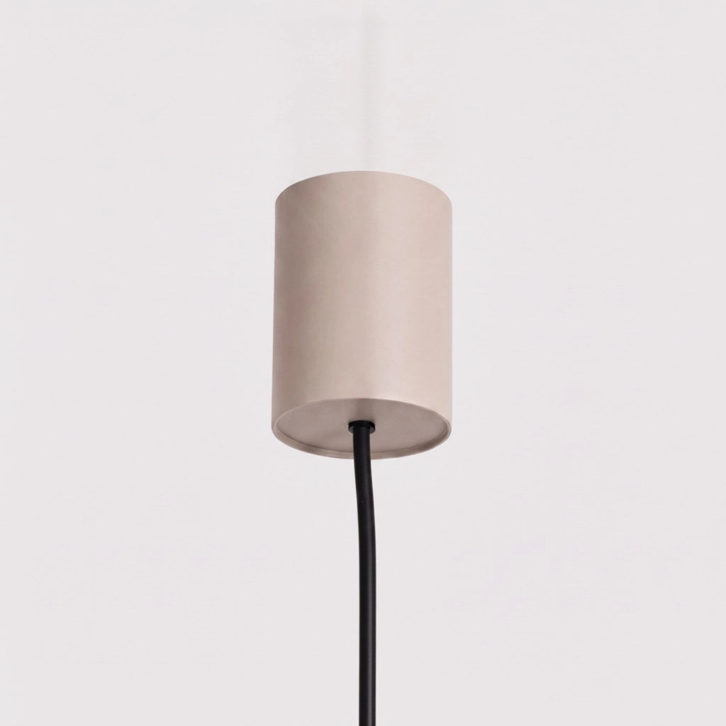 Lampadario RIFF 4 tortora Gx53