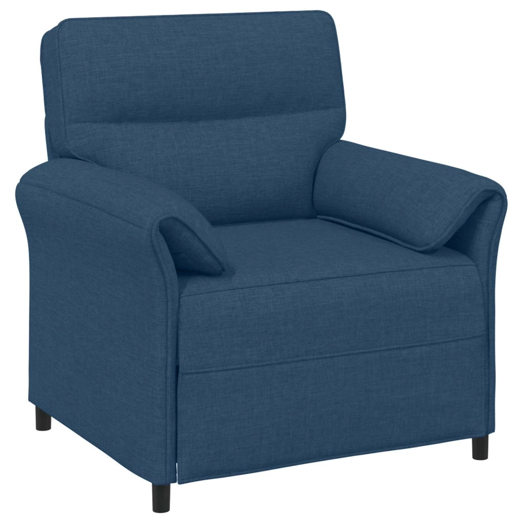 Set di divani 2 pz Blu Tessuto 3424865