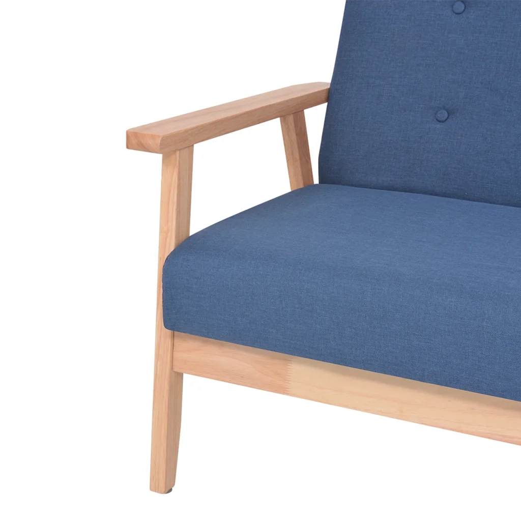 Poltrona-Divano Sedia Blu in Tessuto 300221