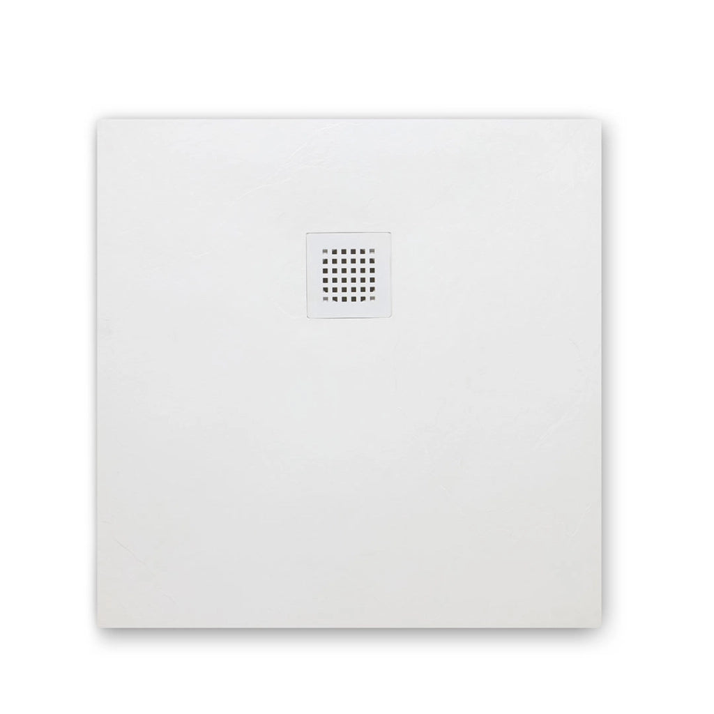 Piatto doccia 90x90 in resina bianco