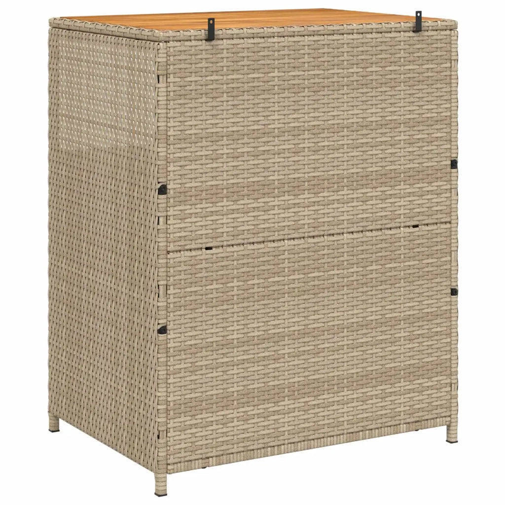 Armadietto Beige 70 x 50 x 87 cm Poliestere e Rattan Roly CFW3304300