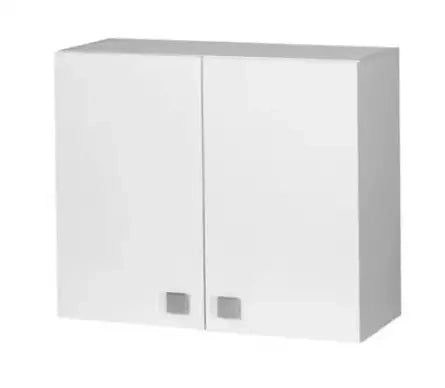 Pensile montato cucina Bianco Frassinato 2 ante Cm 80x33xH 69