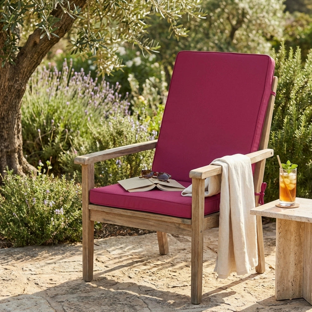 CUSCINO REAL MEDIO BORDEAUX
