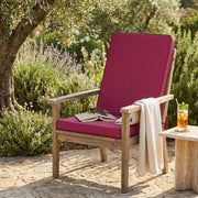 CUSCINO REAL MEDIO BORDEAUX