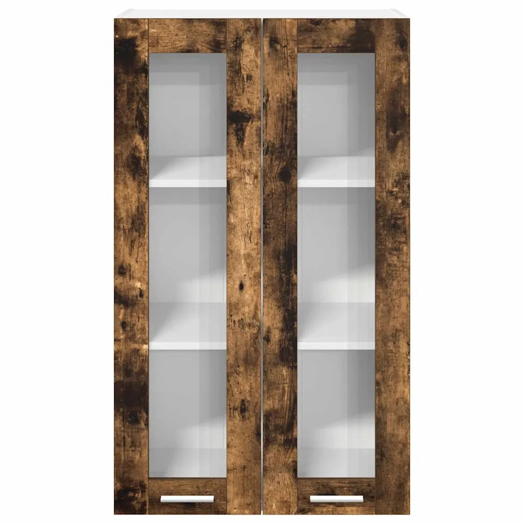 Armadio pensile Rovere fumé 60 x 31 x 100 cm Legno multistrato