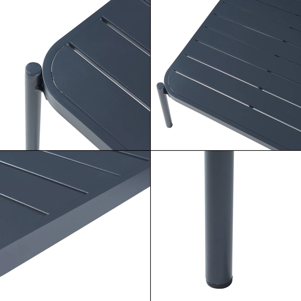 Set di mobili da giardino grigio da 3 pezzi 03_0009415