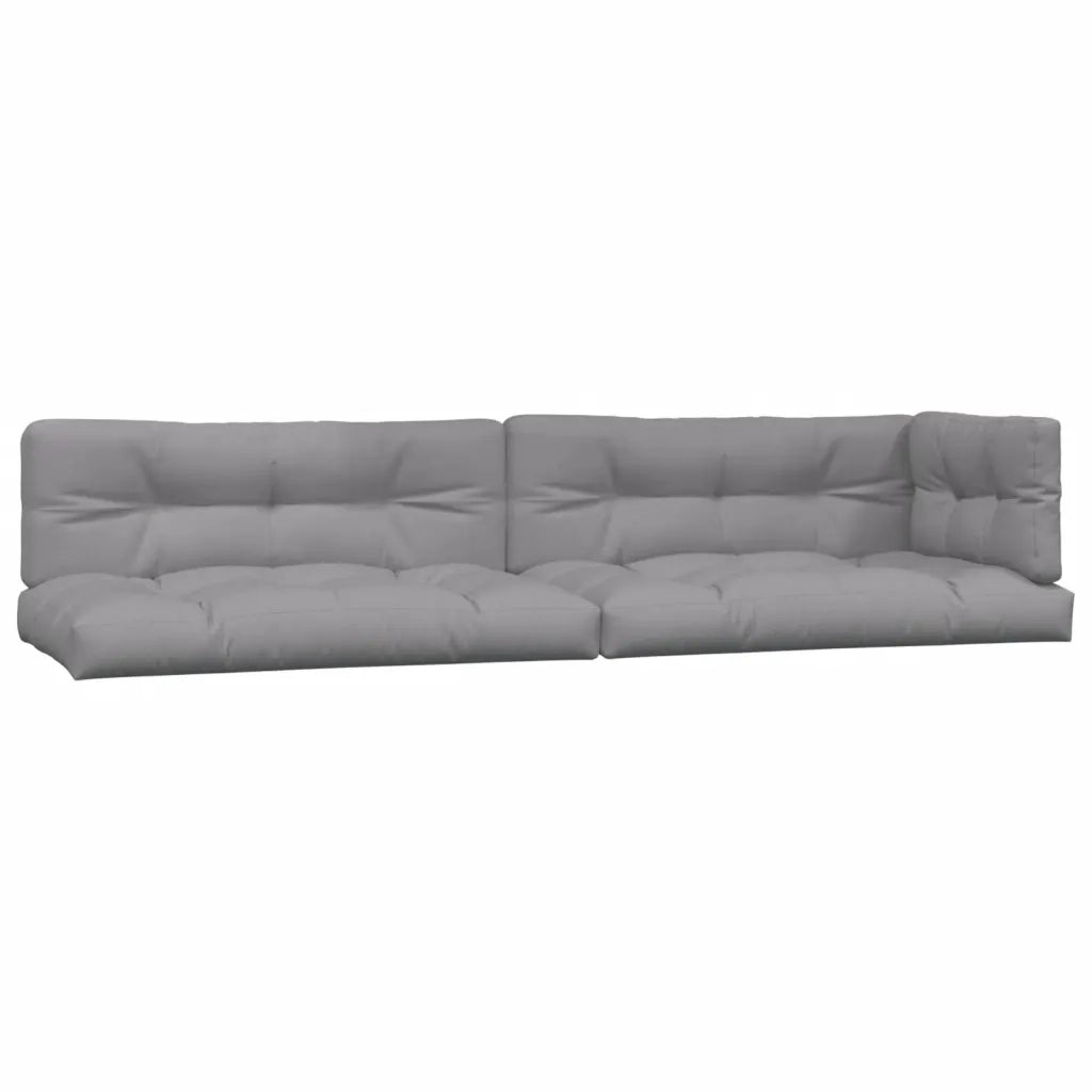 Set Divani Pallet Giardino 4pz Cuscini Legno Massello Acacia