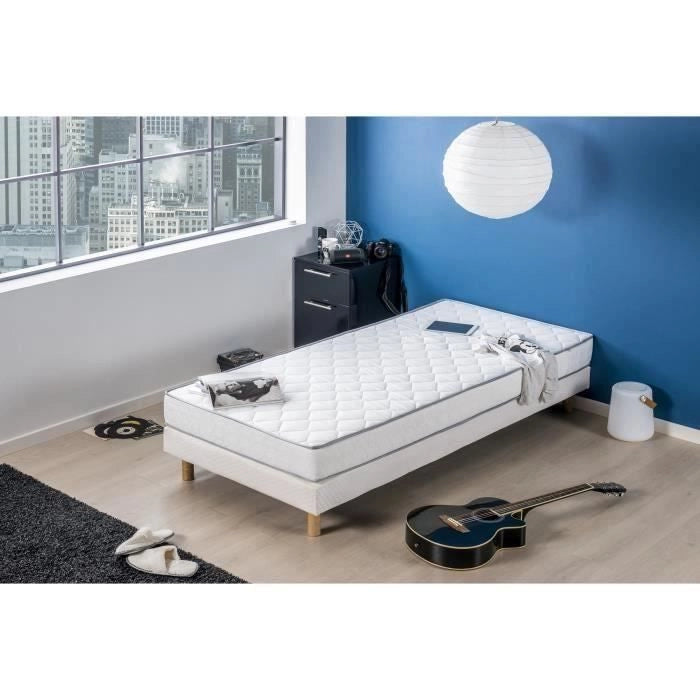 Materasso in schiuma 90 x 190 - Comfort costante - Spessore 16 cm - DEKO DREAM Kiva