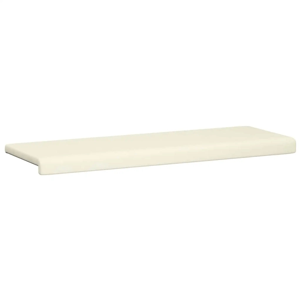 Cuscino per panchina corduroy Crema Profondità 35 cm 42043368