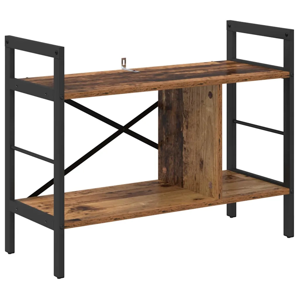 Libreria-Scaffale per Libri-Mobile di Stoccaggio Legno vecchio 75 x 30 x 58,5 cm Legno multistrato