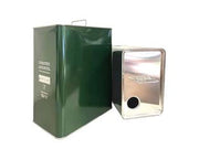 LATTINA PER OLIO RETTANGOLARE LT.10- - lt.10 - cm.23x15,5x30x5h. (bancale pz.112) - 4 pezzi