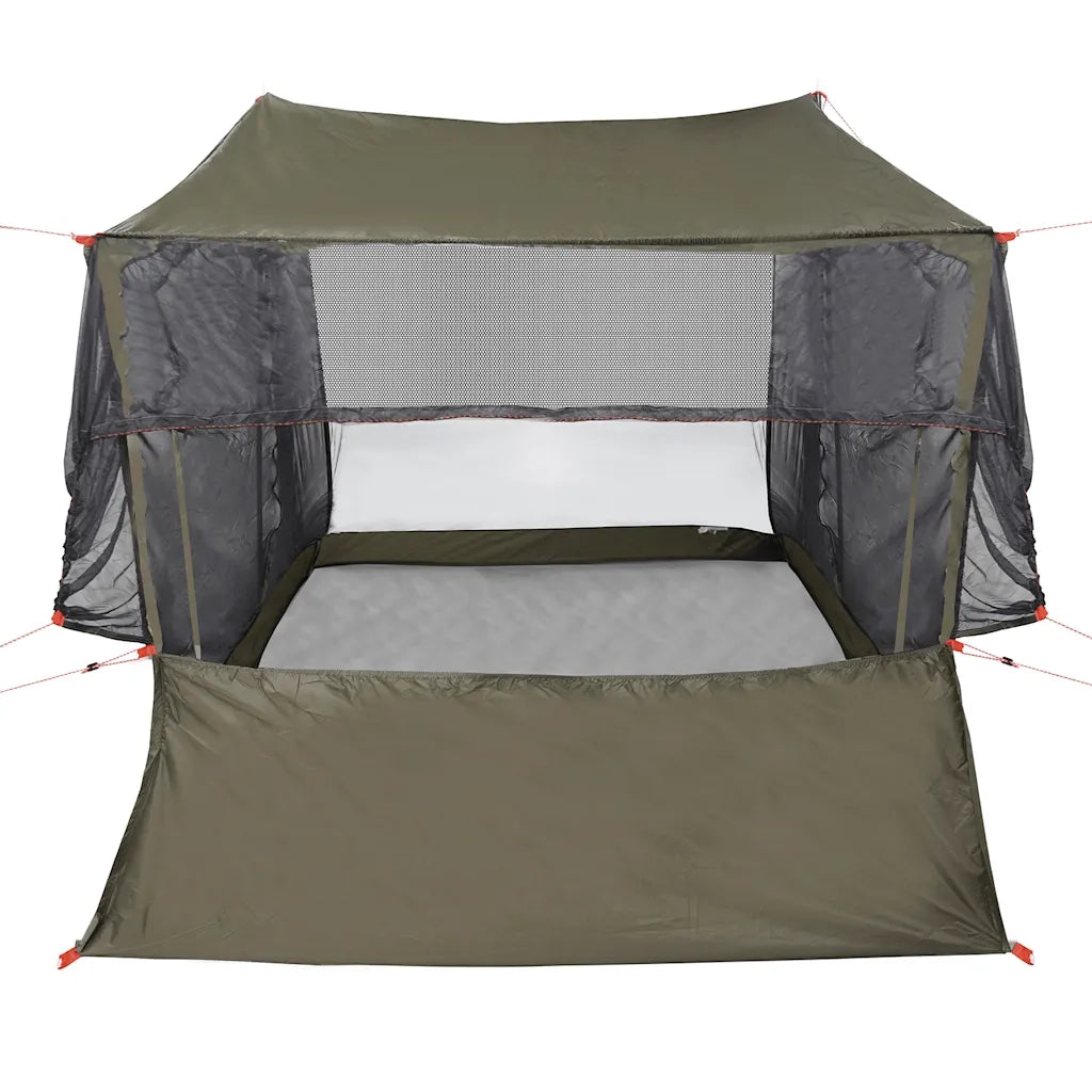 Tenda per Auto per 2 Persone Verde Oliva Impermeabile 4009530