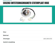 Platina stator per magnete - Adatto per PW80 - Motocicletta - Bicicletta - Alta qualità