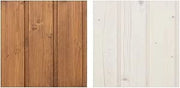 Kit di impregnanti per legno - 5 litri di colore BIANCO+ 5 litri di impregnante di colore RICCA QUERCIA
