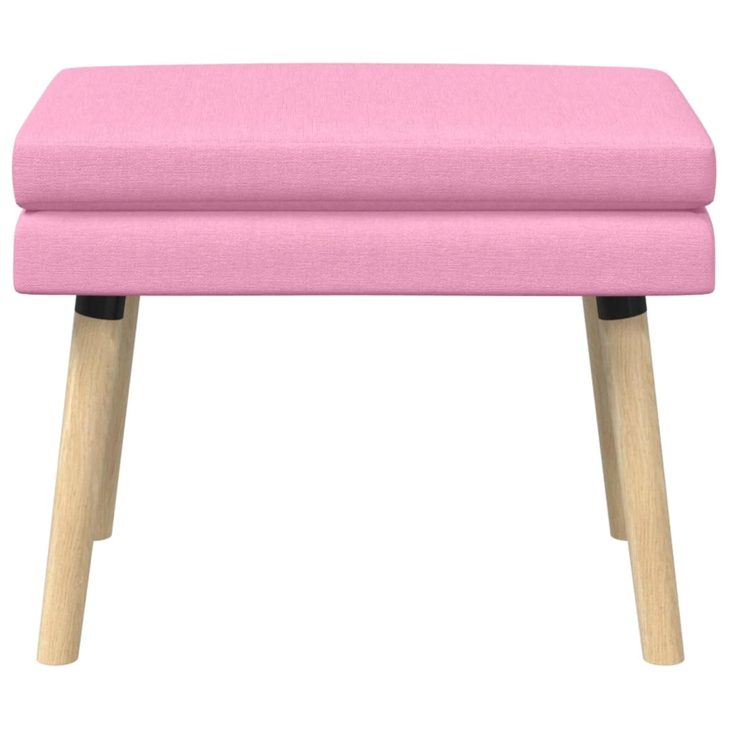 Panchina a doppio strato Rosa 60 x 40 x 46 cm Tessuto 42038429