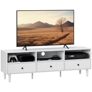 Mobile TV ¨C zephmum ¨C Bianco 3 Cassetti 3 Fianchi Aperti 120x40x40