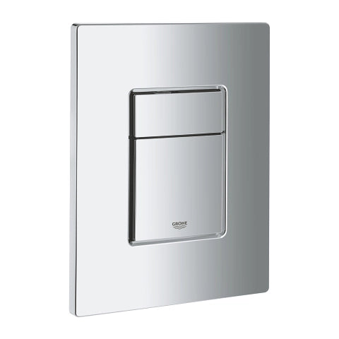 PLACCA DI COMANDO SKATE COSMOPOLITAN DOPPIO TASTO  CROMATA     GROHE