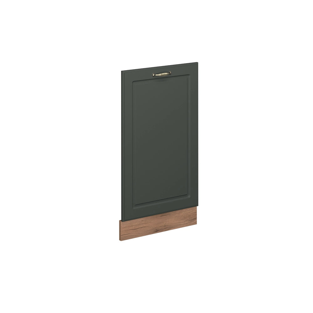 Vicco Pannello frontale della lavastoviglie Verde-oro Country House 45 cm senza piano di lavoro